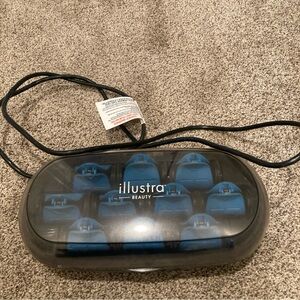 Intertek Illustra Hot Rollers Plush 10 (2 Different Sizes) Clips Tested Works